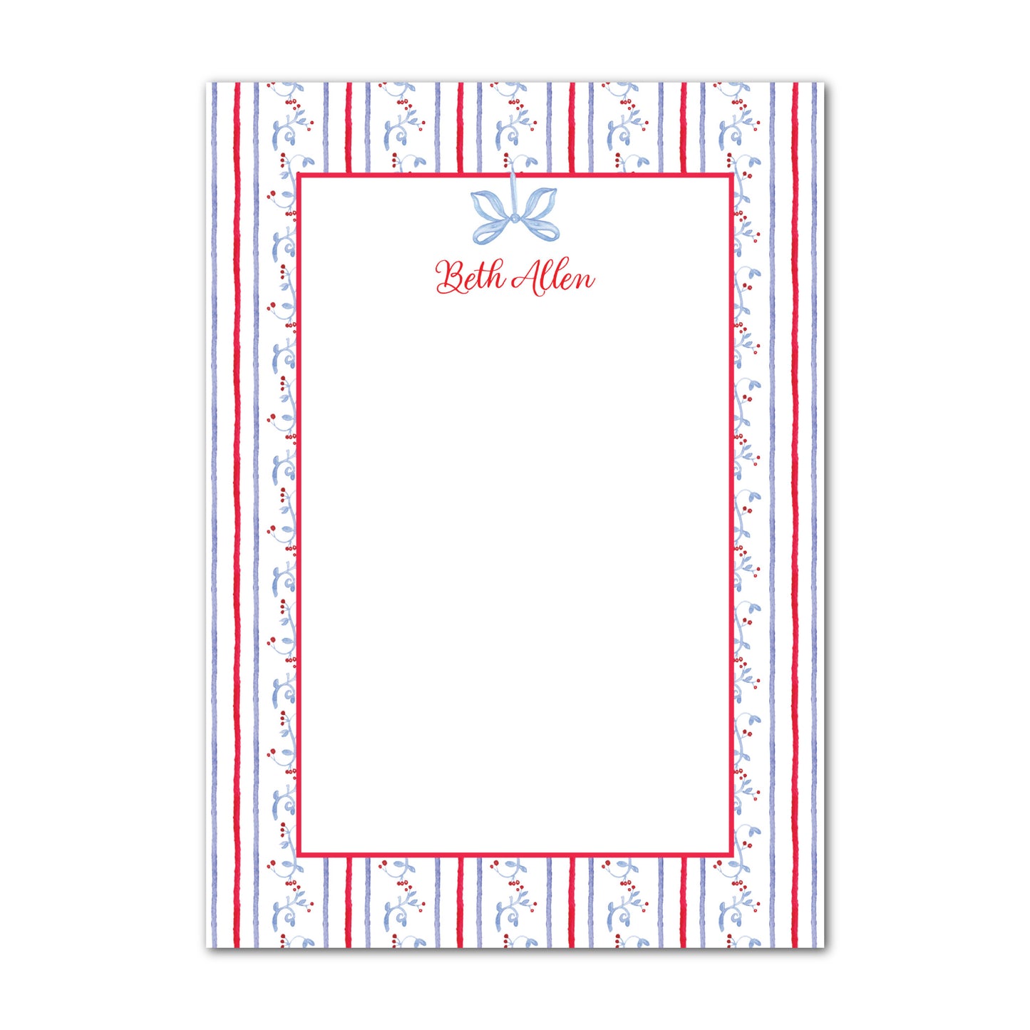 Americana Stripe Notepad