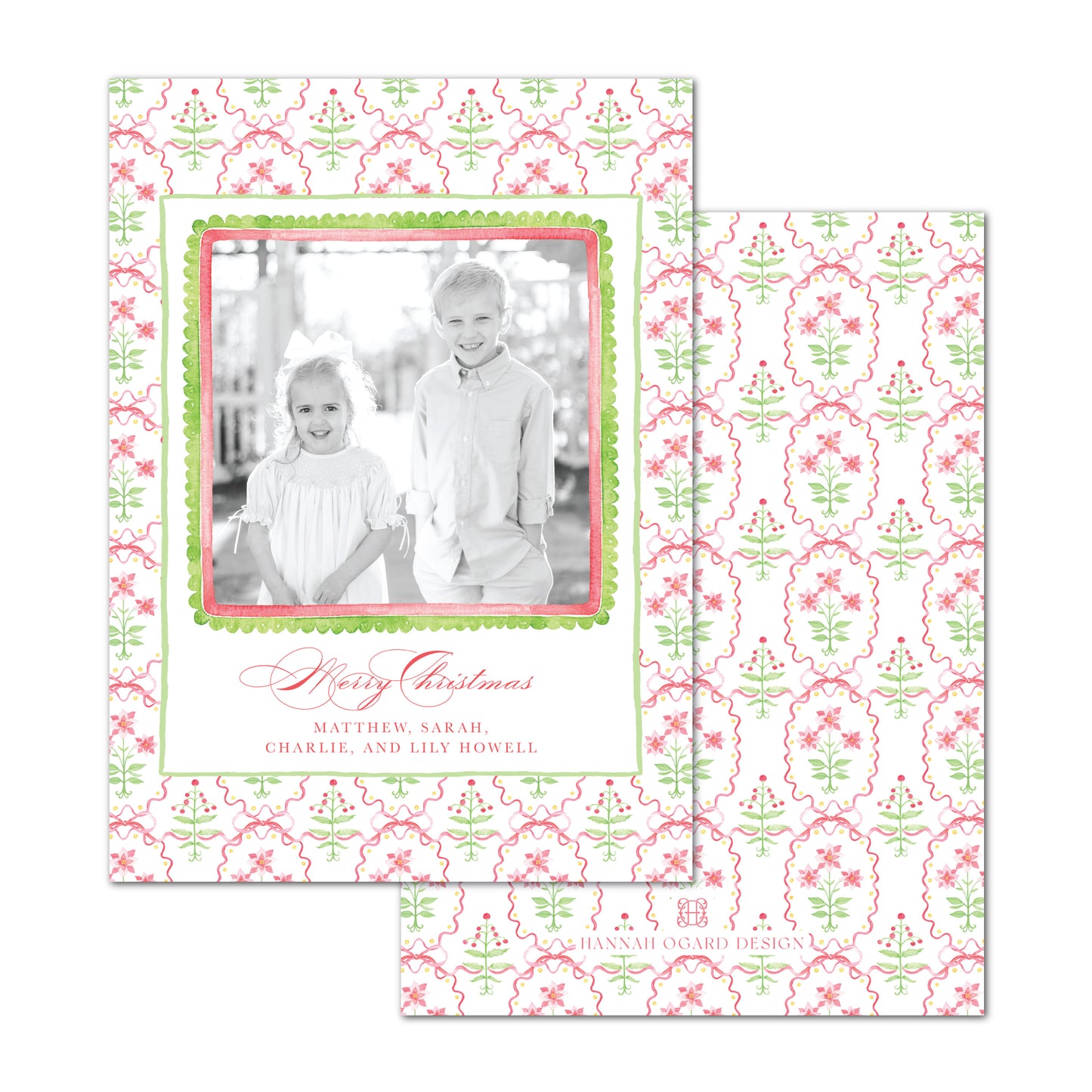 Christmas Botanicals Holiday Card