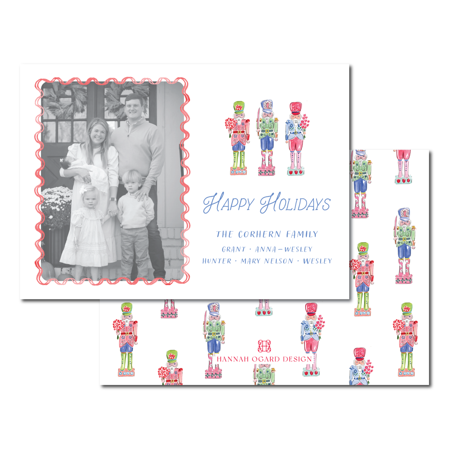 Clara's Merry Men Holiday Card