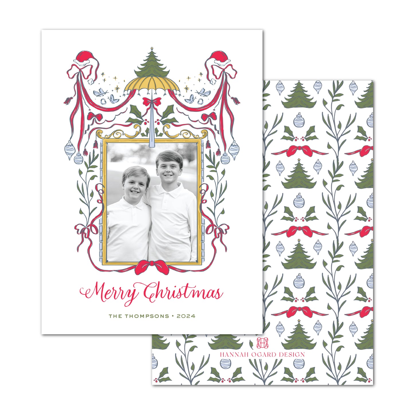 Festive Frame Holiday Card