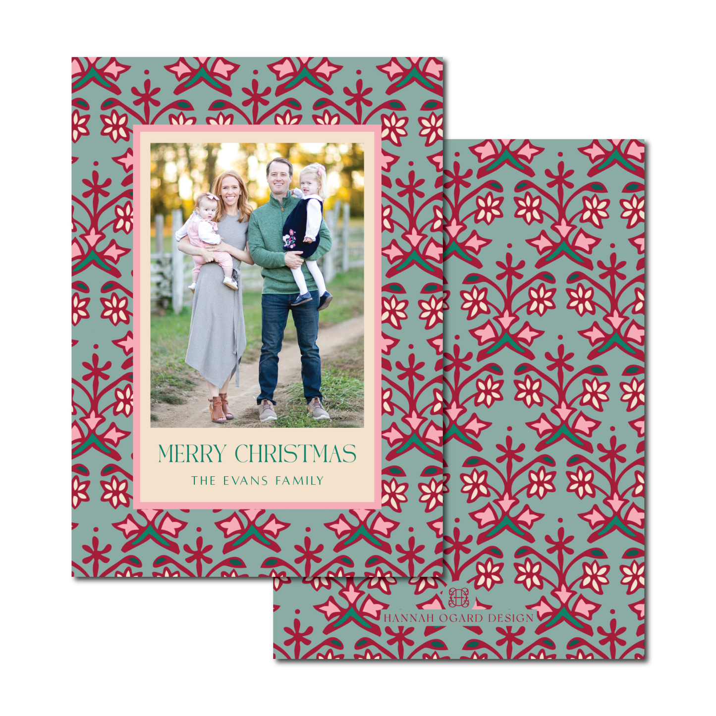 Juniper Block Print Holiday Card