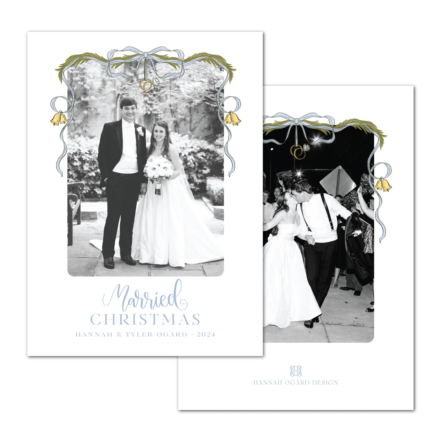 Married Christmas Holiday Card