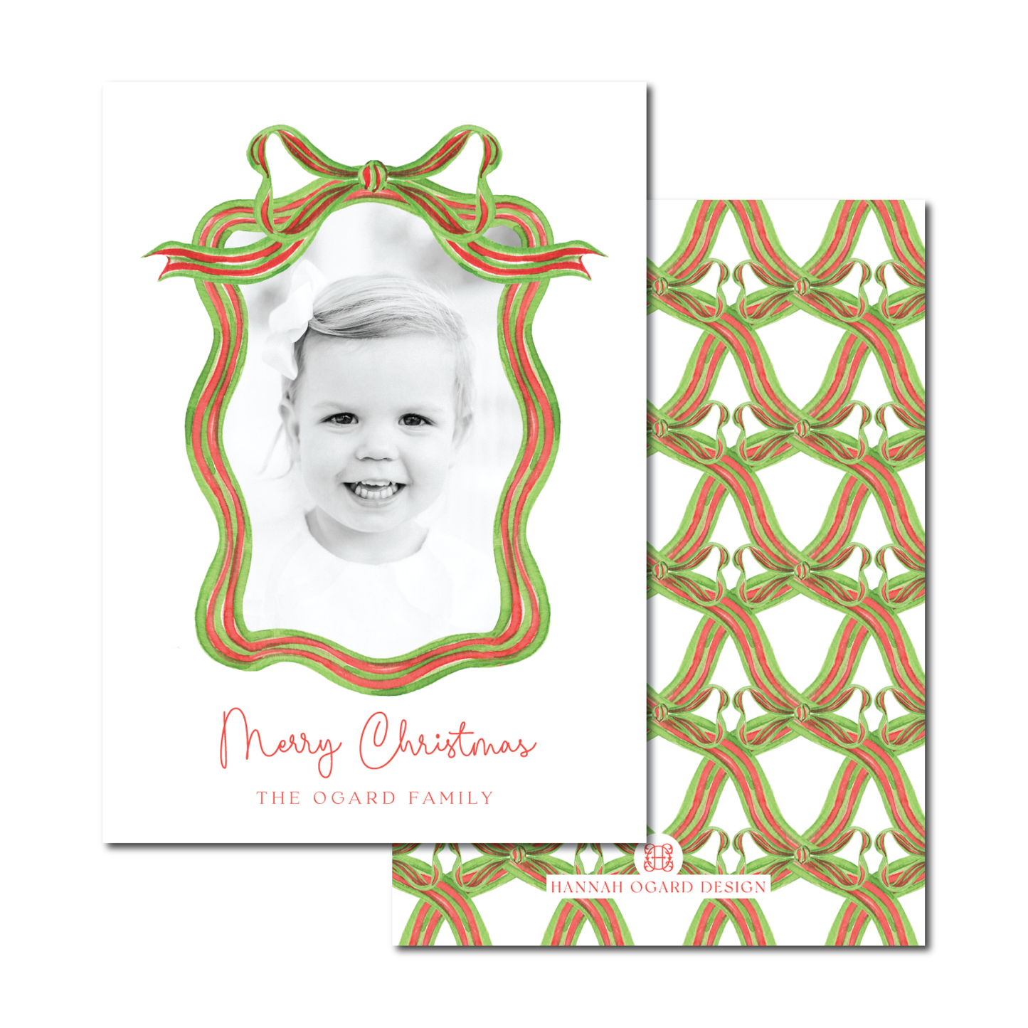 Holiday Bow Holiday Card